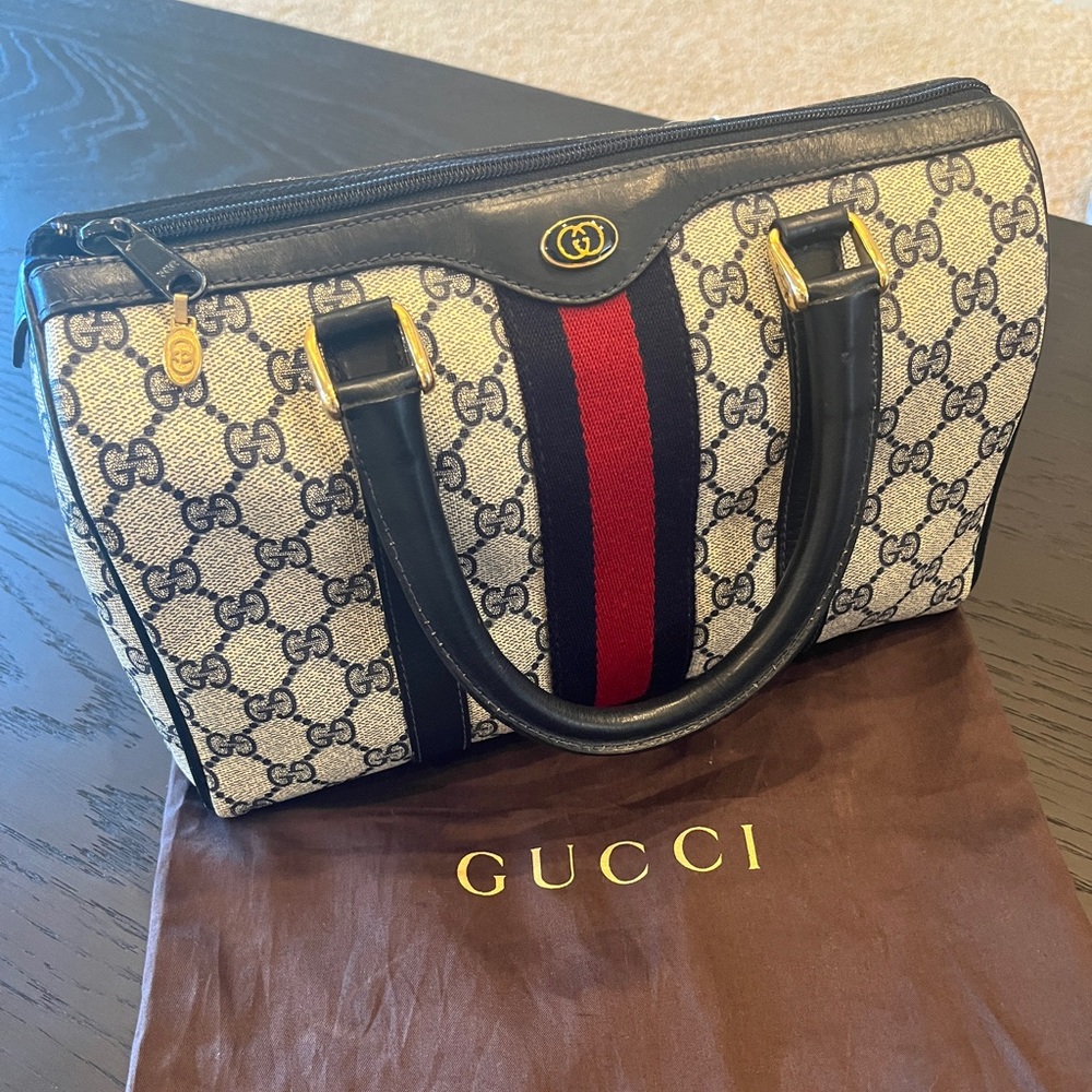 Vintage Gucci Boston Bag
